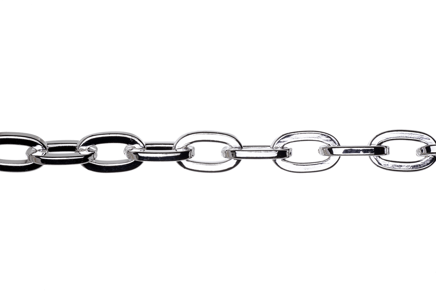 20mm x 12mm Aluminum Cable Chain - Sold by the Foot - Available in Silver & Gold - CH-938