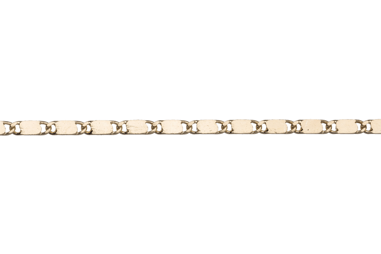 Flat Mariner Chain 2.5mm Links available in Multiple Colors - Per Foot - CH-2613