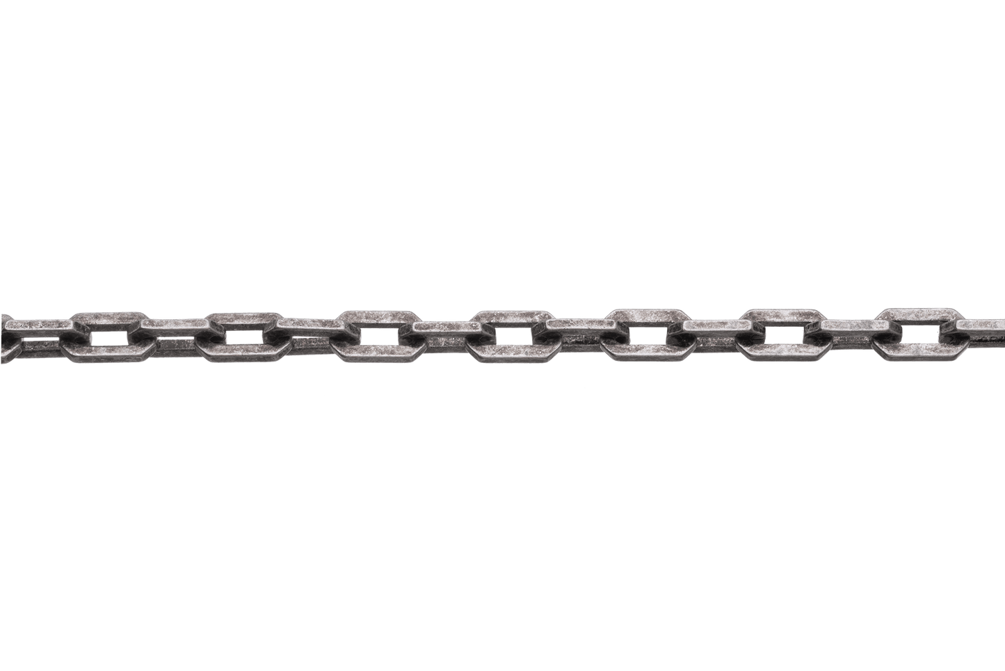 Cable Chain with Angular Brutalist Design - Measures 6mm x 10mm - Sold by the Foot - CH 2614