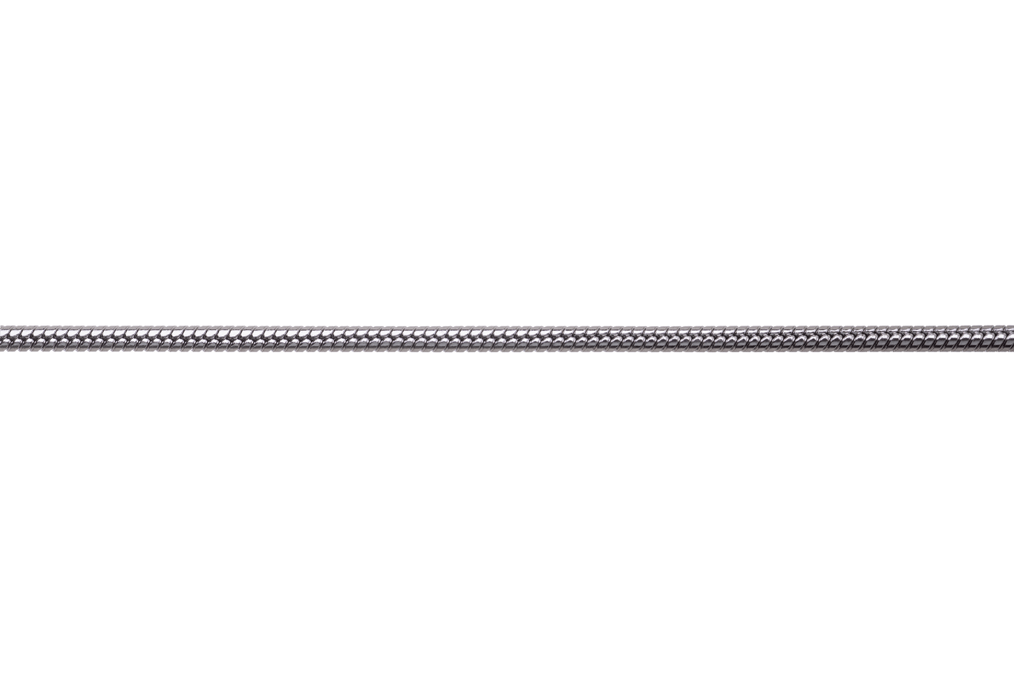 1.25mm Snake Beading Chain - Made from 316 Marine-Grade Stainless Steel - CH-73SS