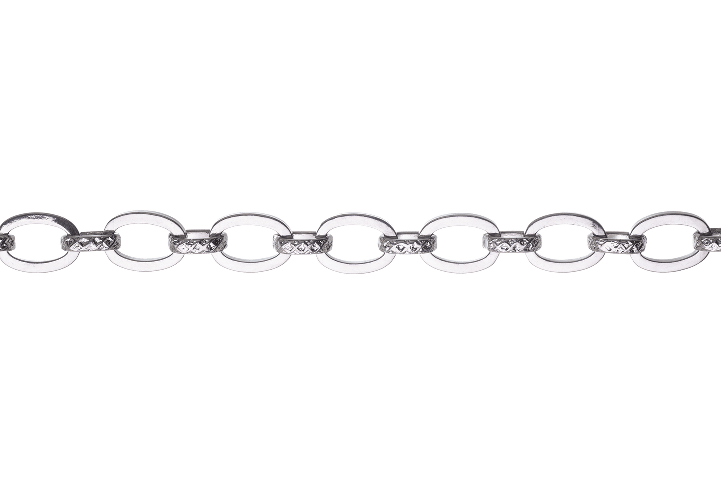 16 Gauge Oval Cable Chain - Made of 304 stainless steel - Sold by the foot - CH-75SS