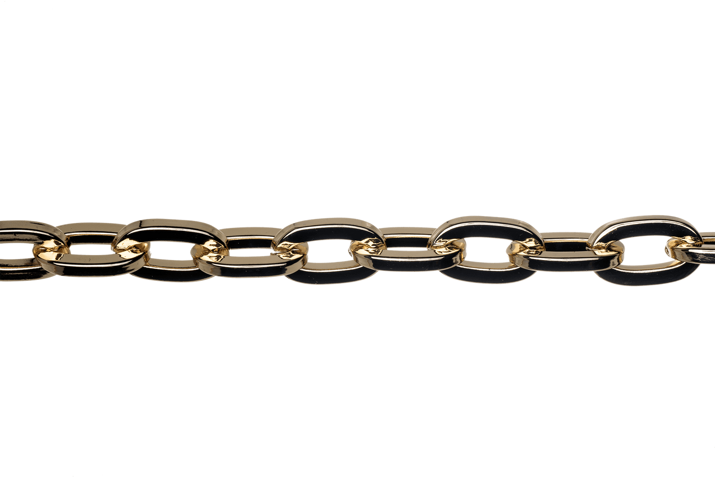 20mm x 12mm Aluminum Cable Chain - Sold by the Foot - Available in Silver & Gold - CH-938
